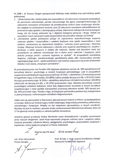 List do Pani Premier Beaty Szydło - zdjęcie nr 2